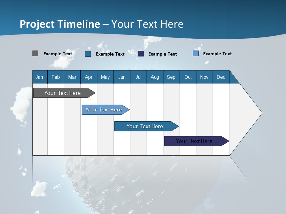 Planet Environment Blue PowerPoint Template