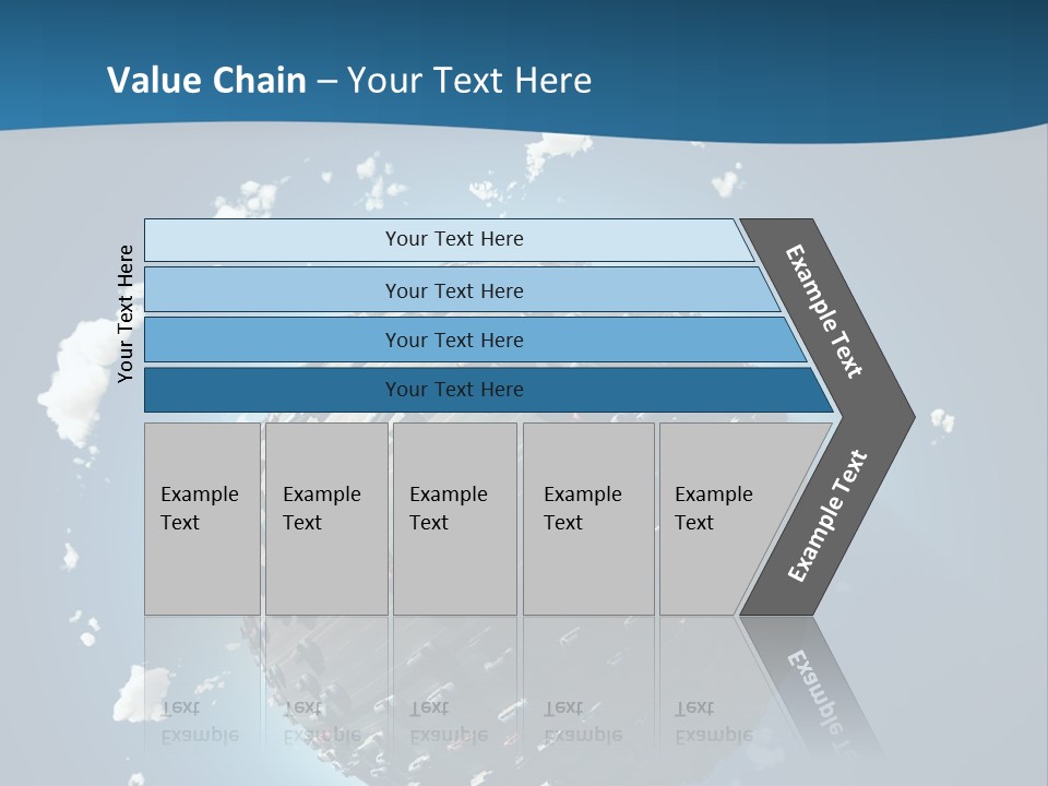 Planet Environment Blue PowerPoint Template