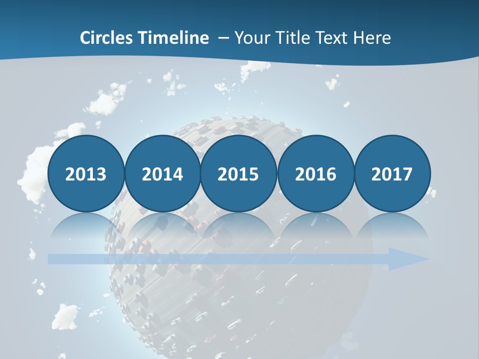 Planet Environment Blue PowerPoint Template