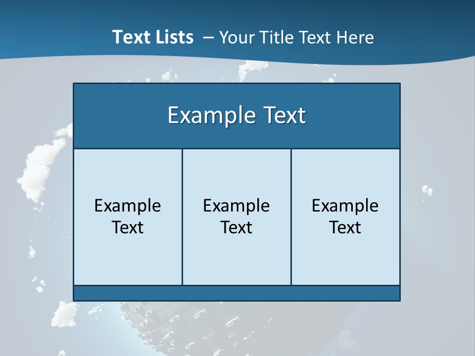 Planet Environment Blue PowerPoint Template
