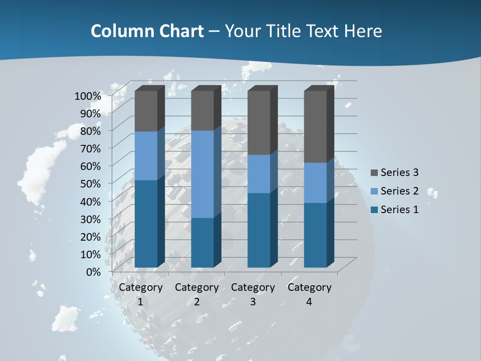 Planet Environment Blue PowerPoint Template
