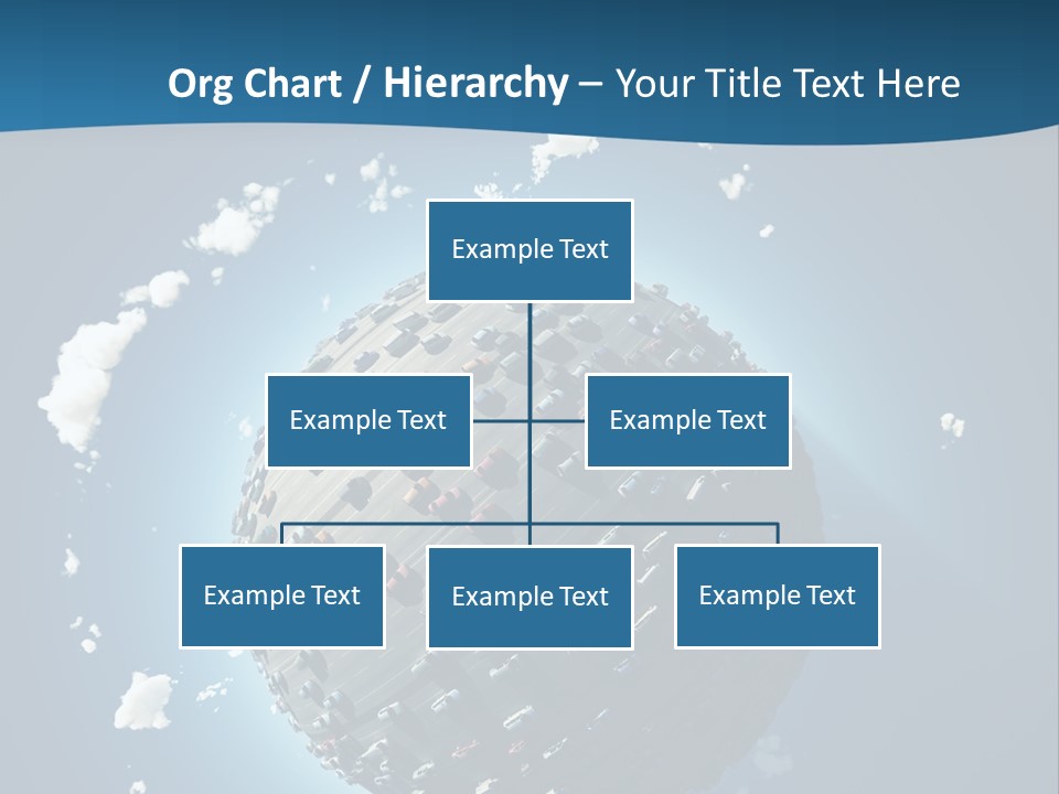 Planet Environment Blue PowerPoint Template