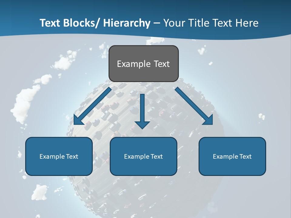 Planet Environment Blue PowerPoint Template