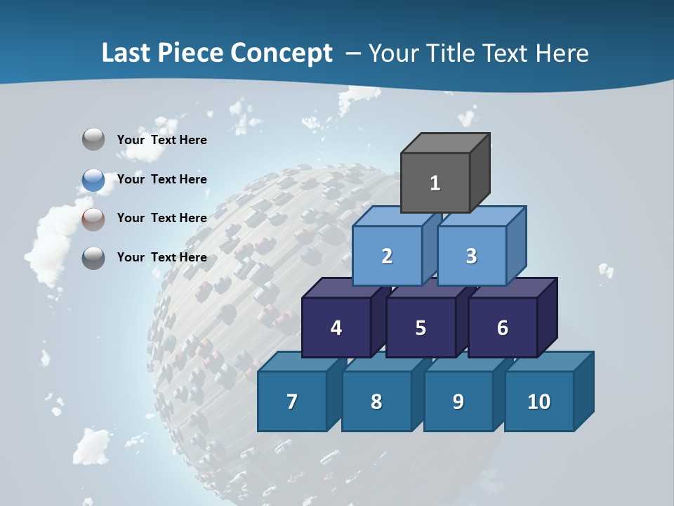 Planet Environment Blue PowerPoint Template