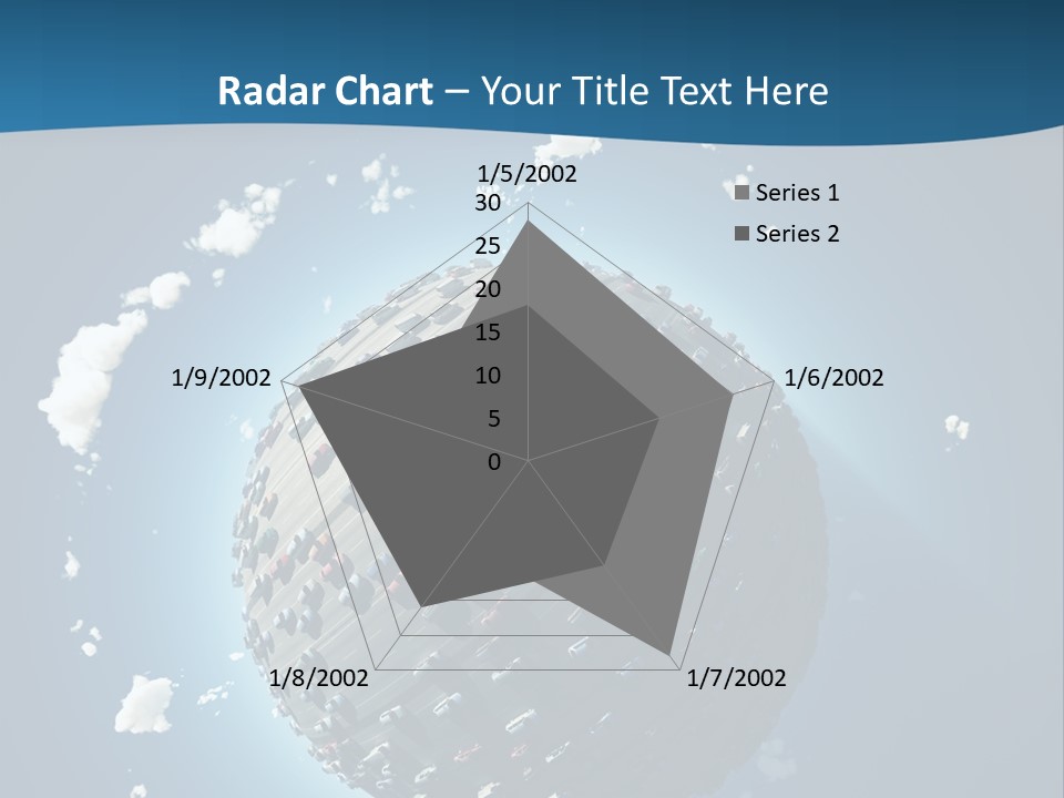 Planet Environment Blue PowerPoint Template