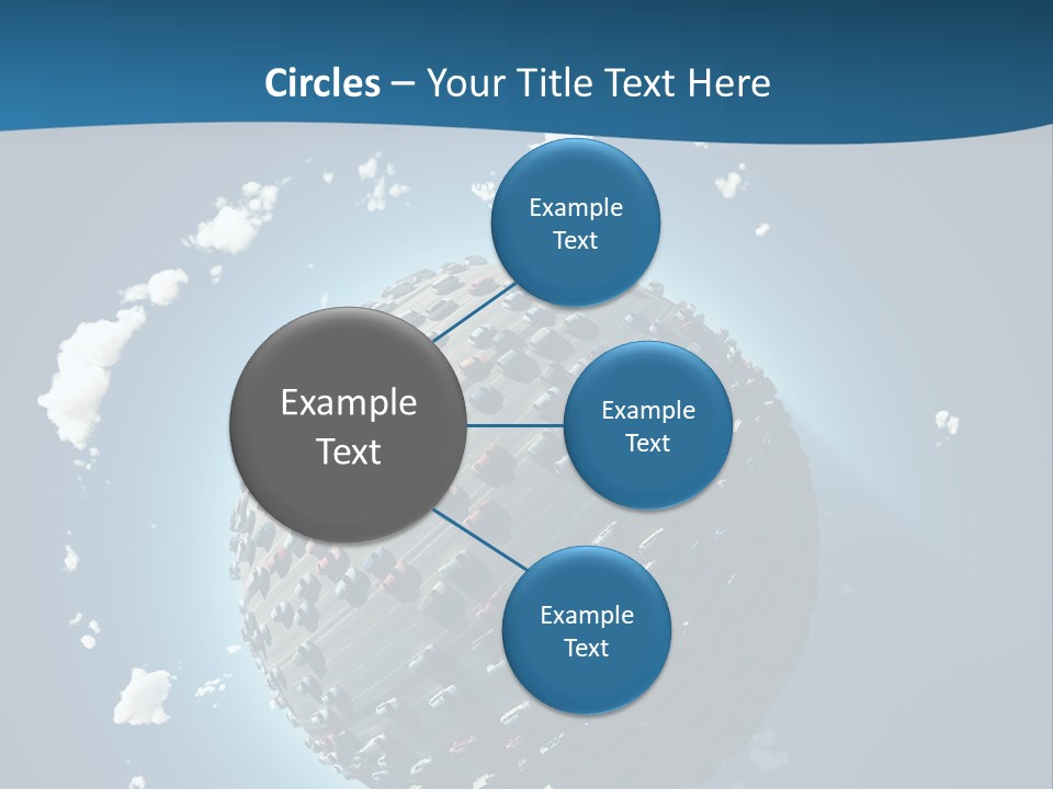 Planet Environment Blue PowerPoint Template