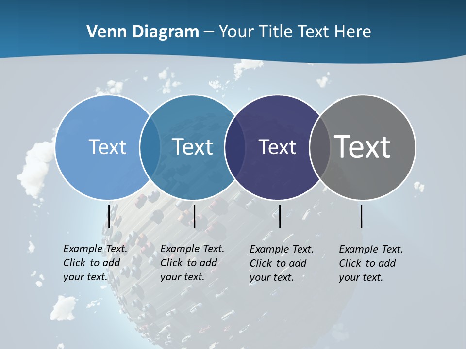 Planet Environment Blue PowerPoint Template