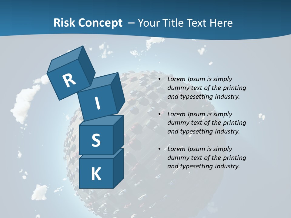 Planet Environment Blue PowerPoint Template