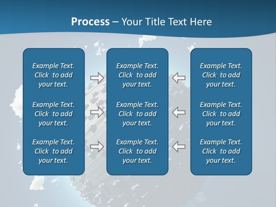 Planet Environment Blue PowerPoint Template