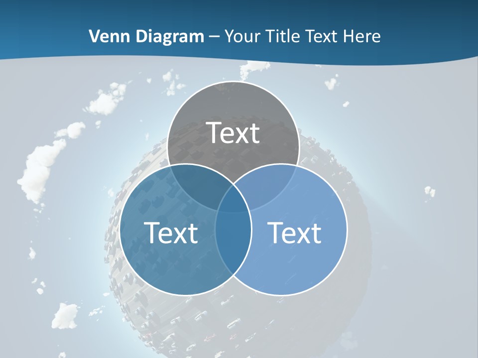 Planet Environment Blue PowerPoint Template
