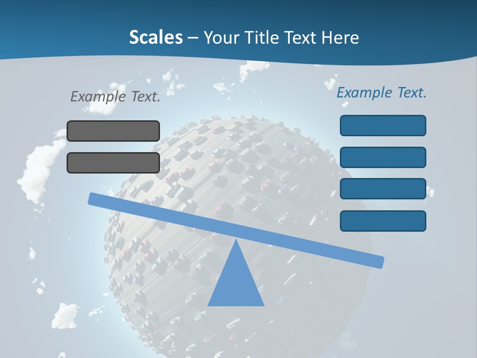 Planet Environment Blue PowerPoint Template