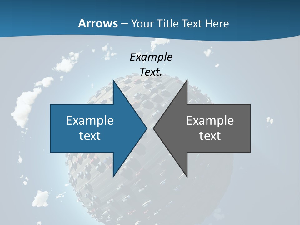 Planet Environment Blue PowerPoint Template