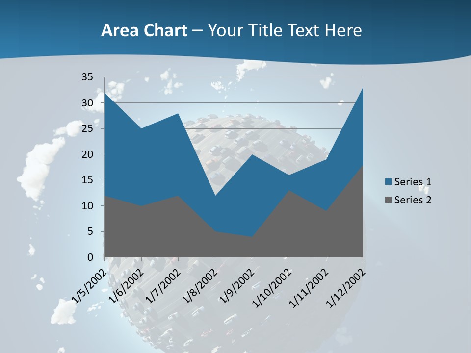 Planet Environment Blue PowerPoint Template
