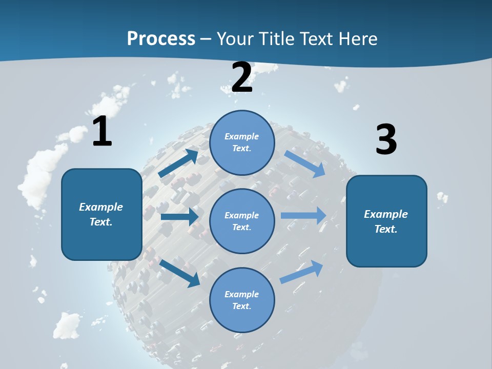 Planet Environment Blue PowerPoint Template