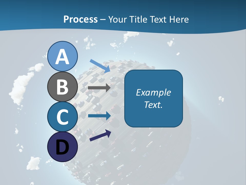 Planet Environment Blue PowerPoint Template