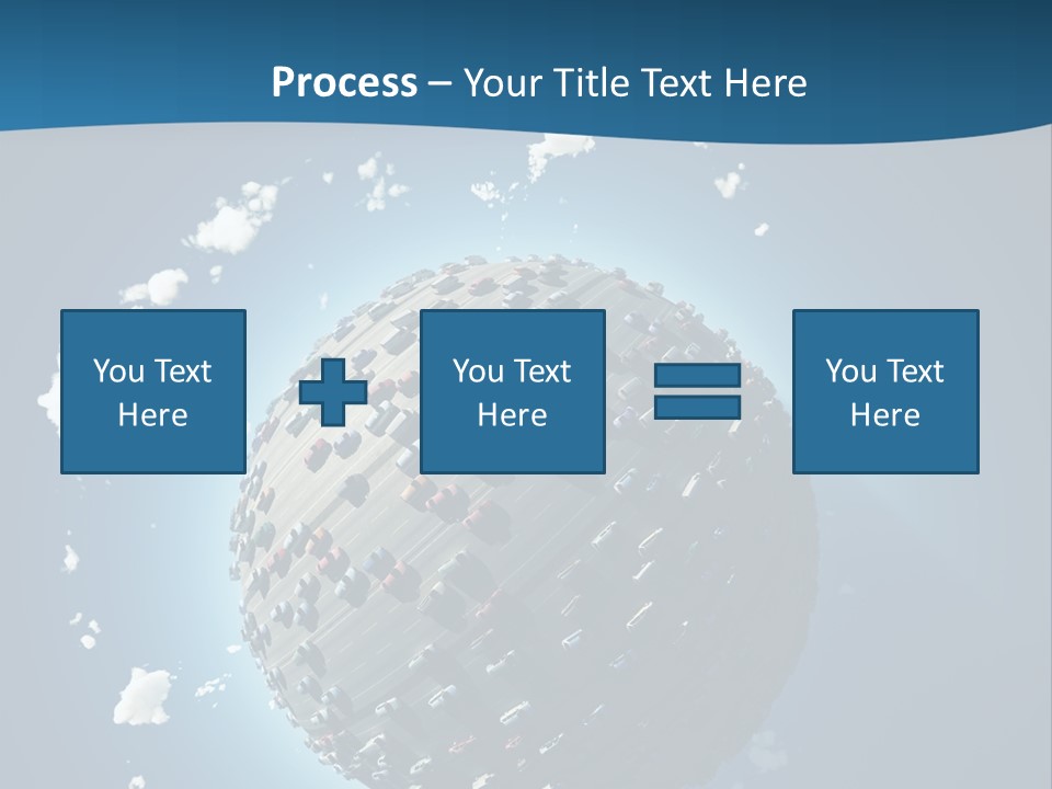Planet Environment Blue PowerPoint Template