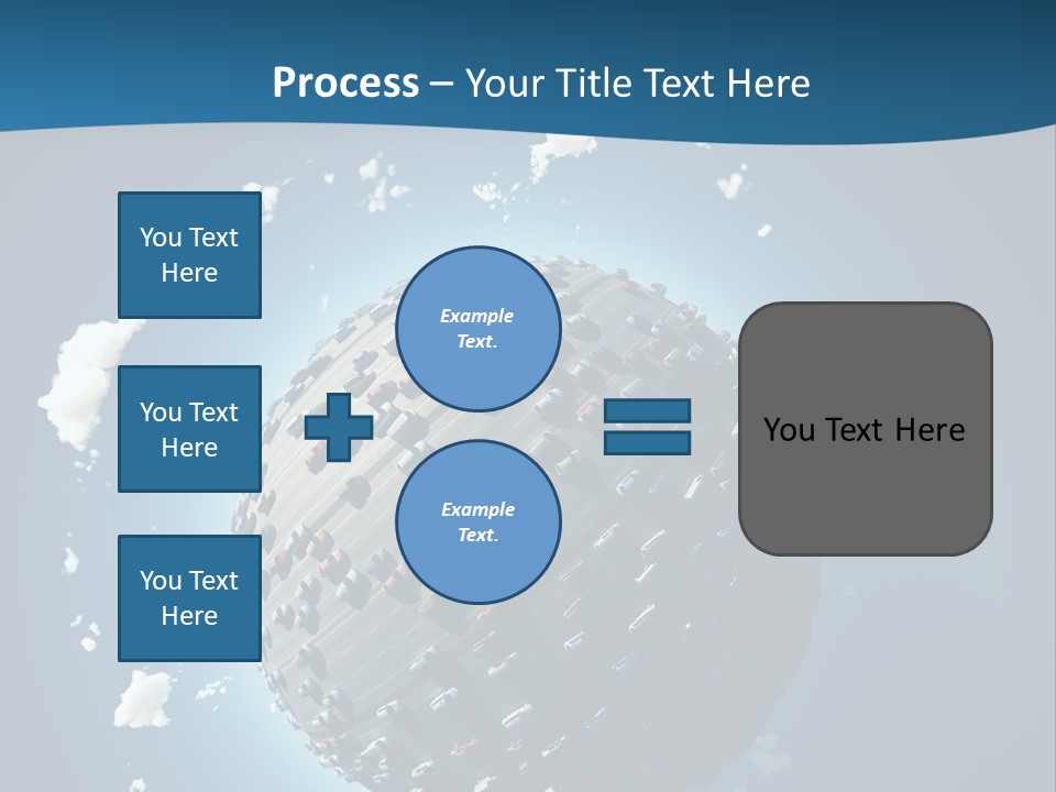 Planet Environment Blue PowerPoint Template