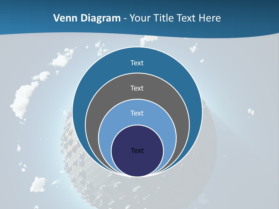 Planet Environment Blue PowerPoint Template
