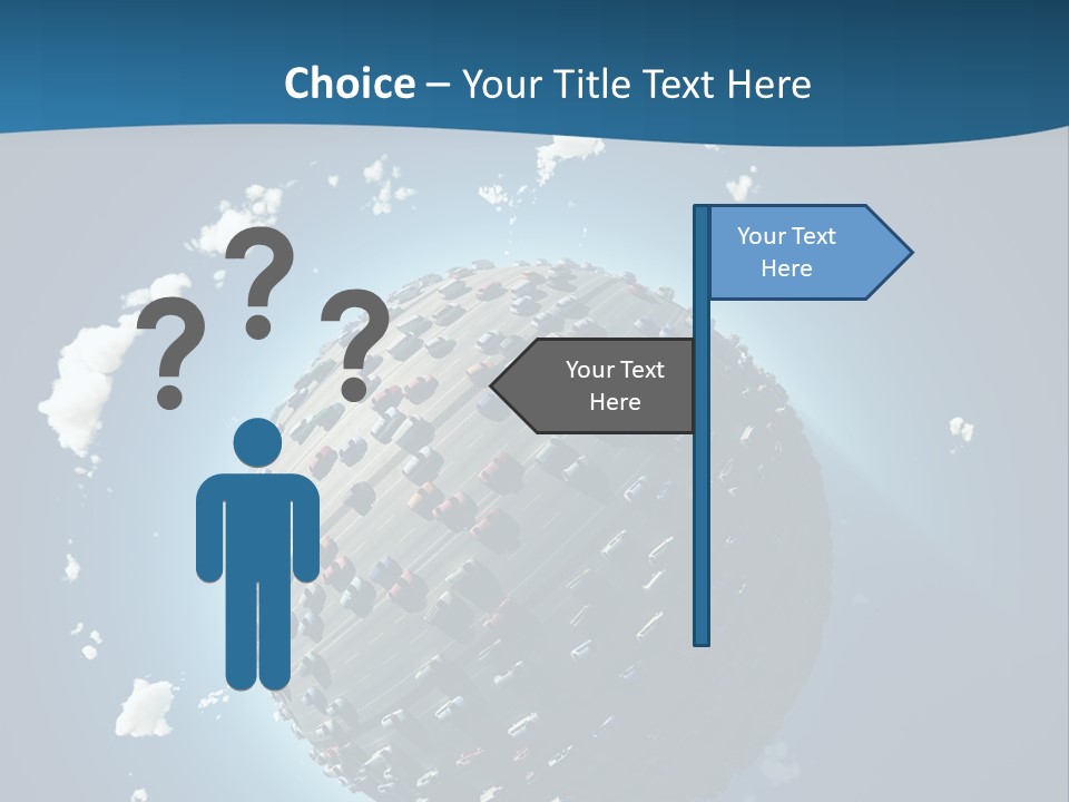 Planet Environment Blue PowerPoint Template