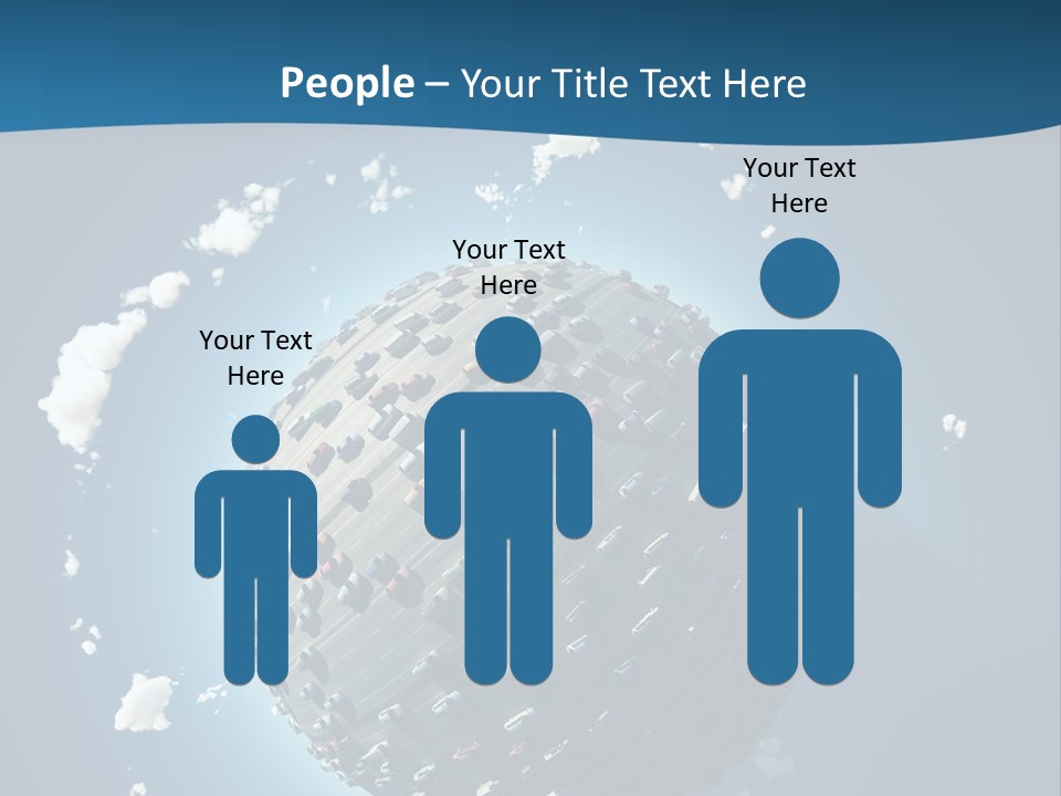 Planet Environment Blue PowerPoint Template