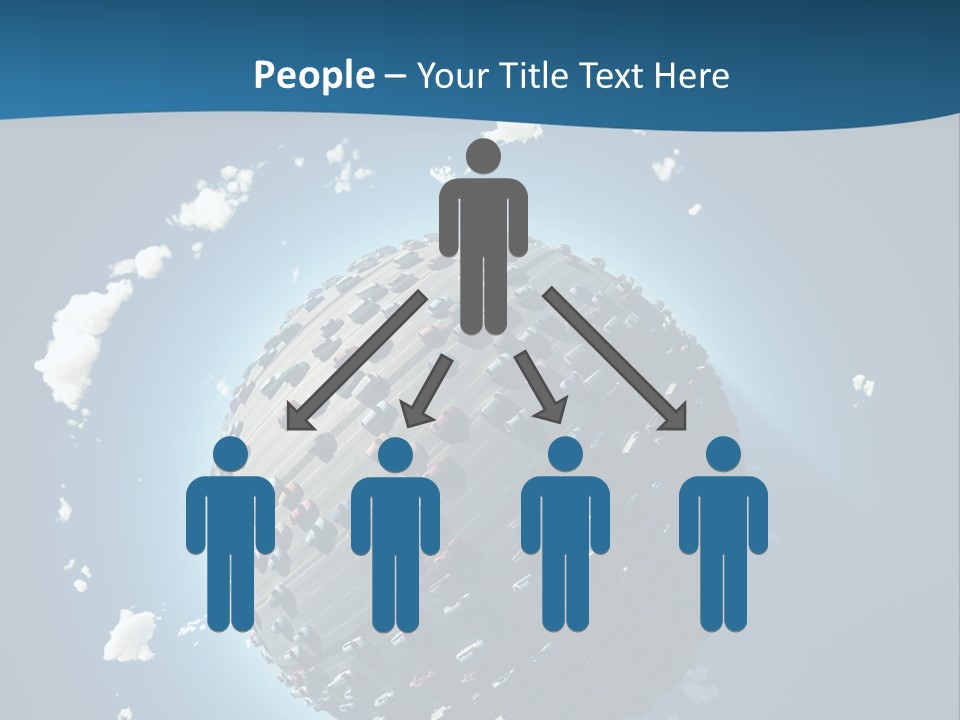 Planet Environment Blue PowerPoint Template