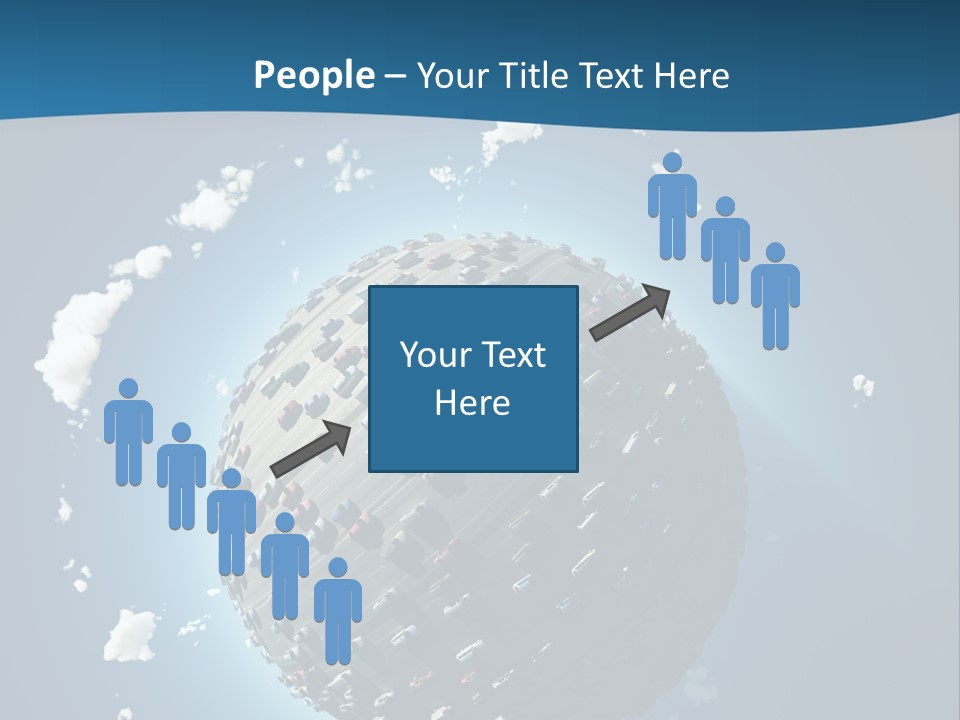 Planet Environment Blue PowerPoint Template
