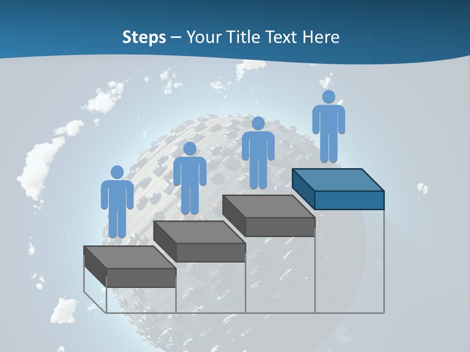 Planet Environment Blue PowerPoint Template