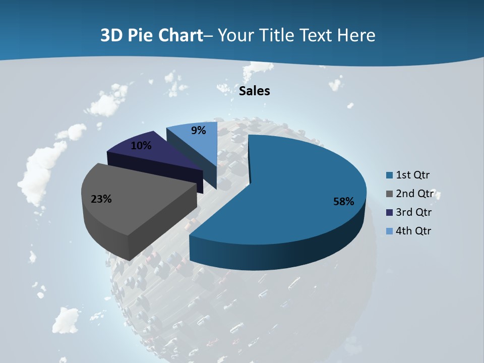 Planet Environment Blue PowerPoint Template