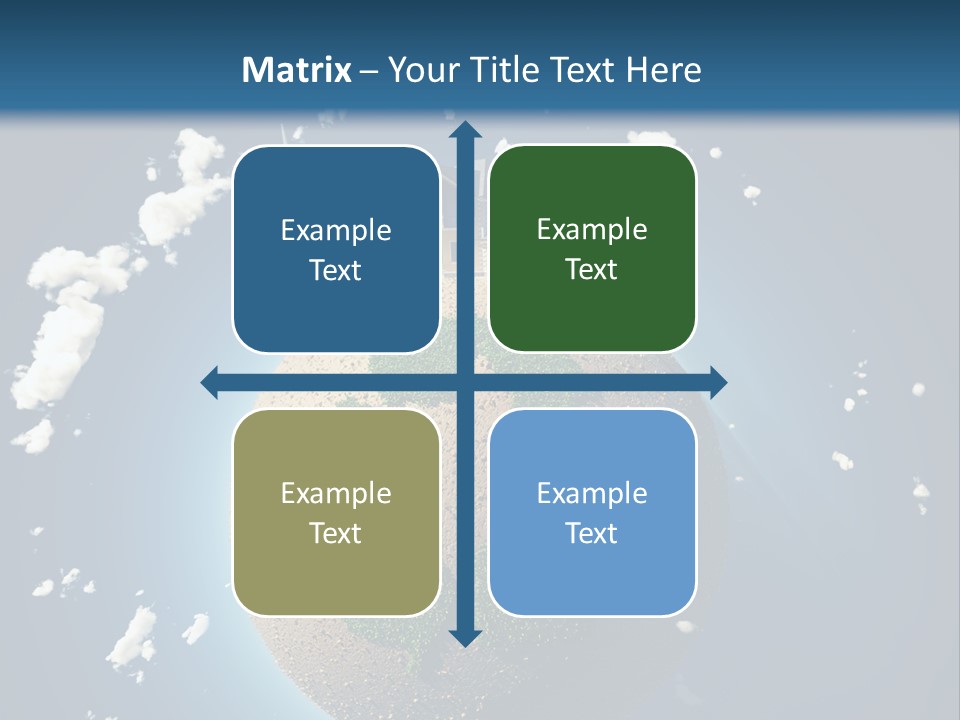 Green Farm Aerial PowerPoint Template