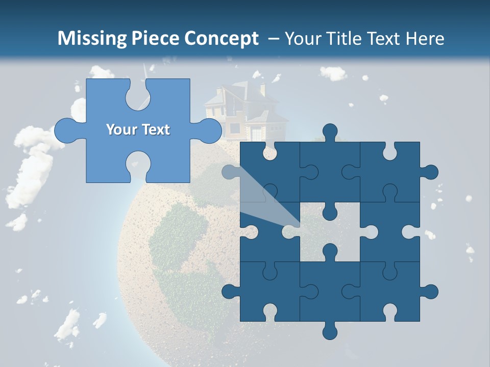 Green Farm Aerial PowerPoint Template