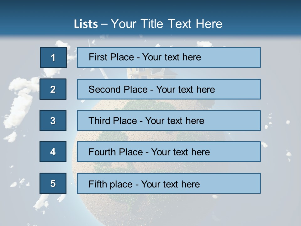 Green Farm Aerial PowerPoint Template
