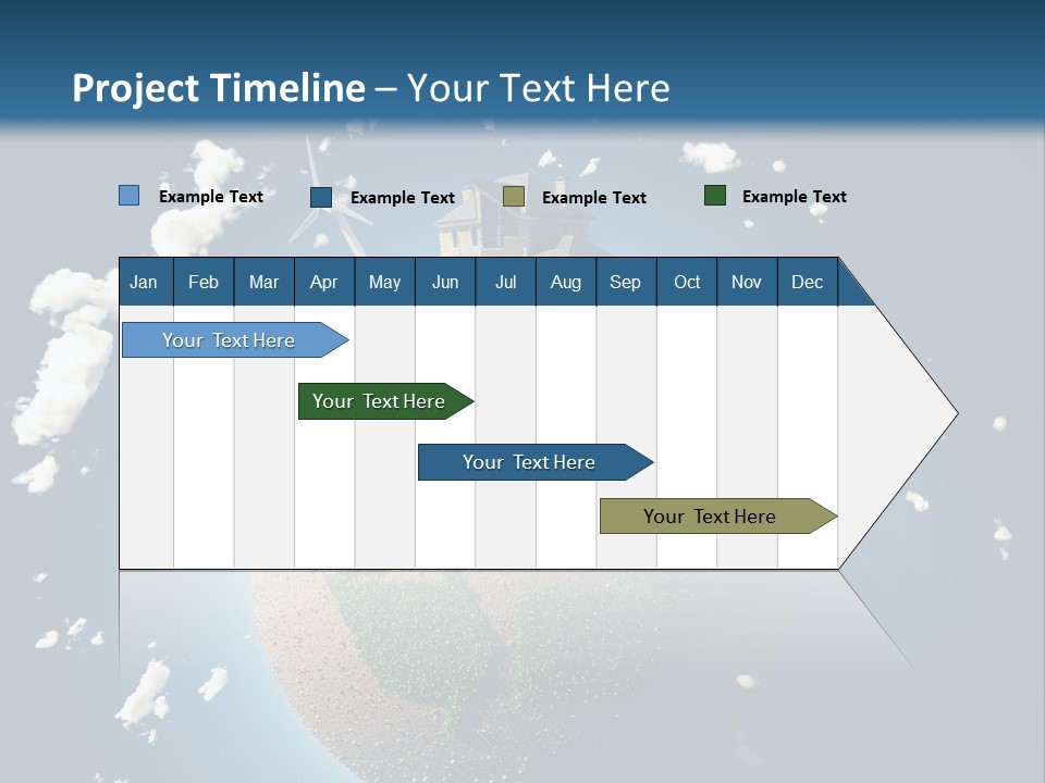Green Farm Aerial PowerPoint Template