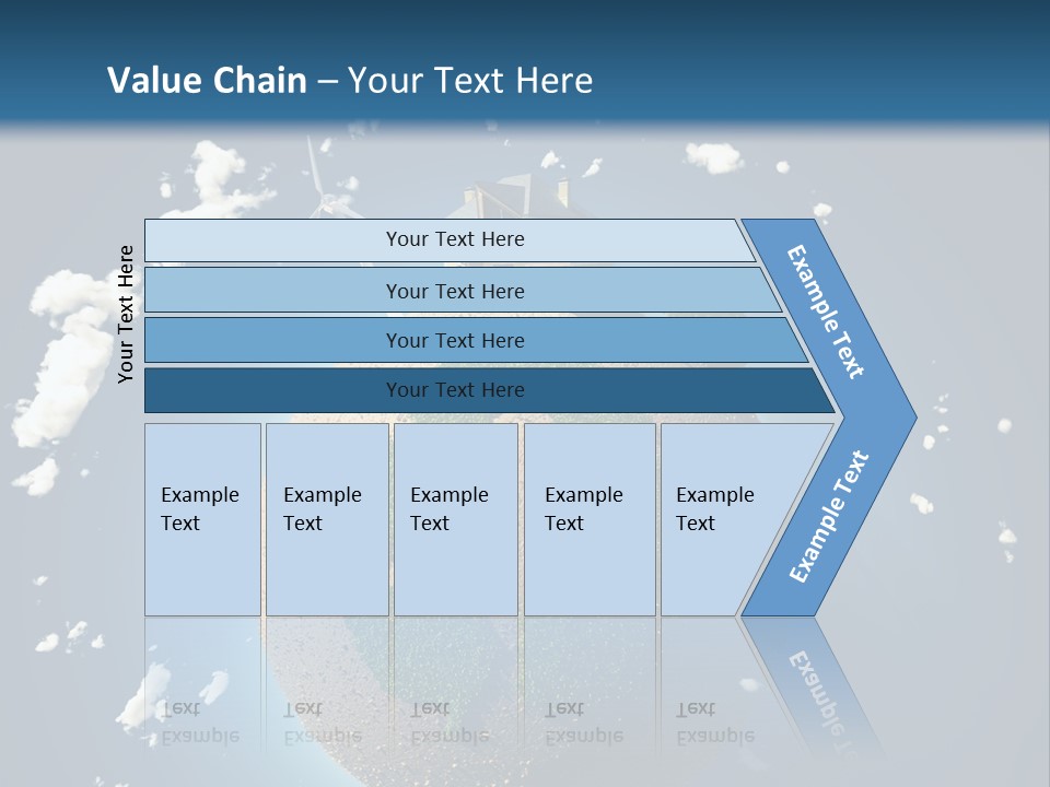 Green Farm Aerial PowerPoint Template