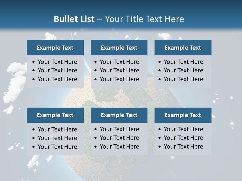 Green Farm Aerial PowerPoint Template