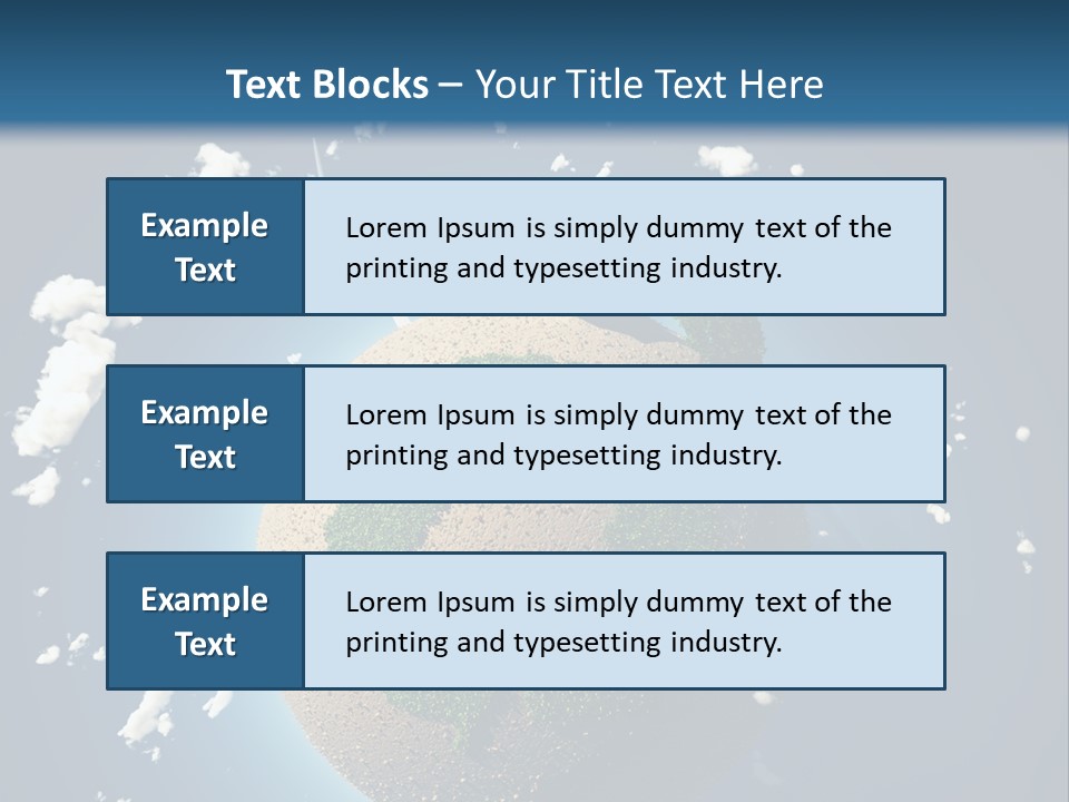 Green Farm Aerial PowerPoint Template