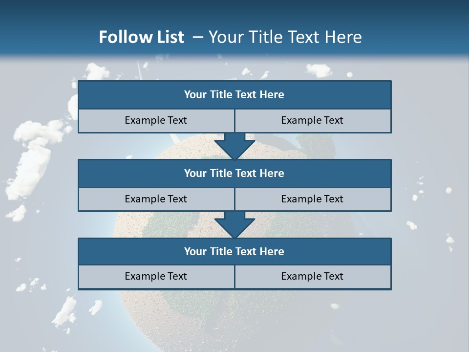 Green Farm Aerial PowerPoint Template