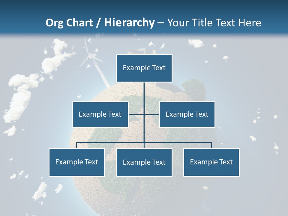 Green Farm Aerial PowerPoint Template