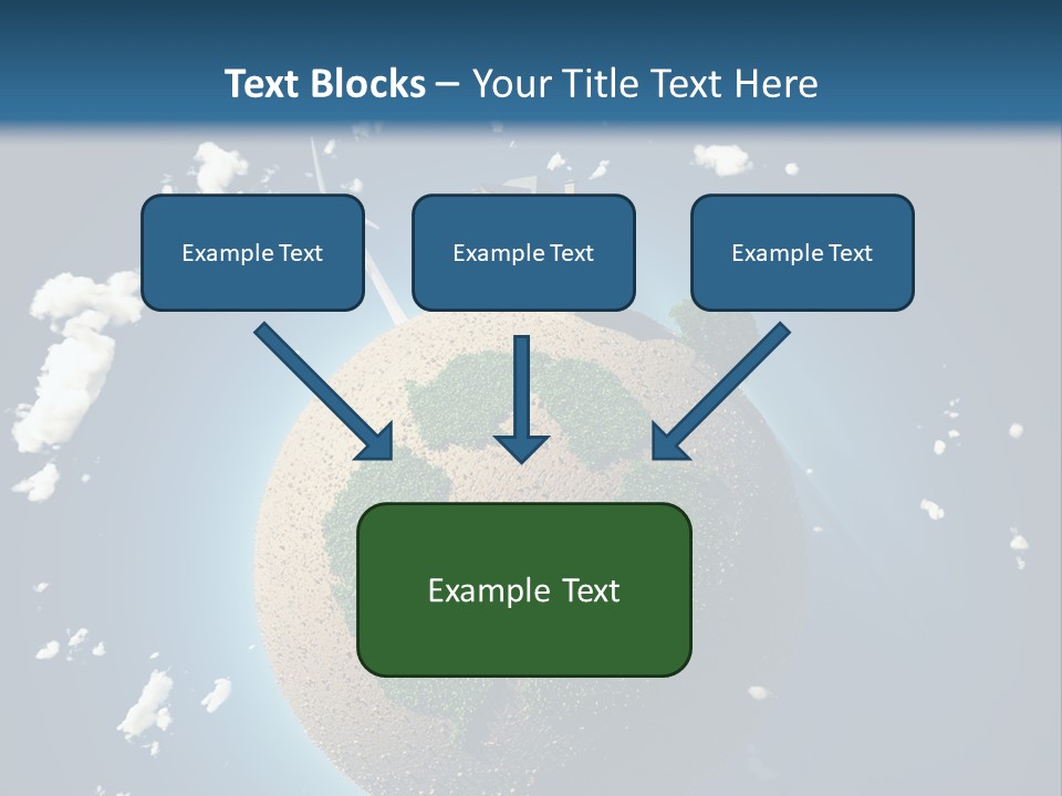 Green Farm Aerial PowerPoint Template