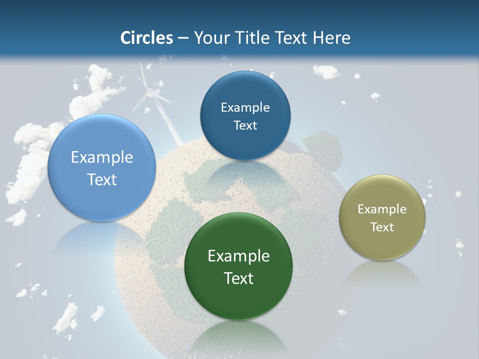 Green Farm Aerial PowerPoint Template