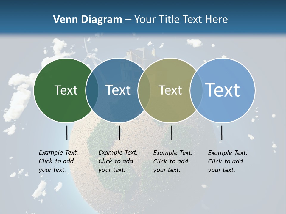 Green Farm Aerial PowerPoint Template