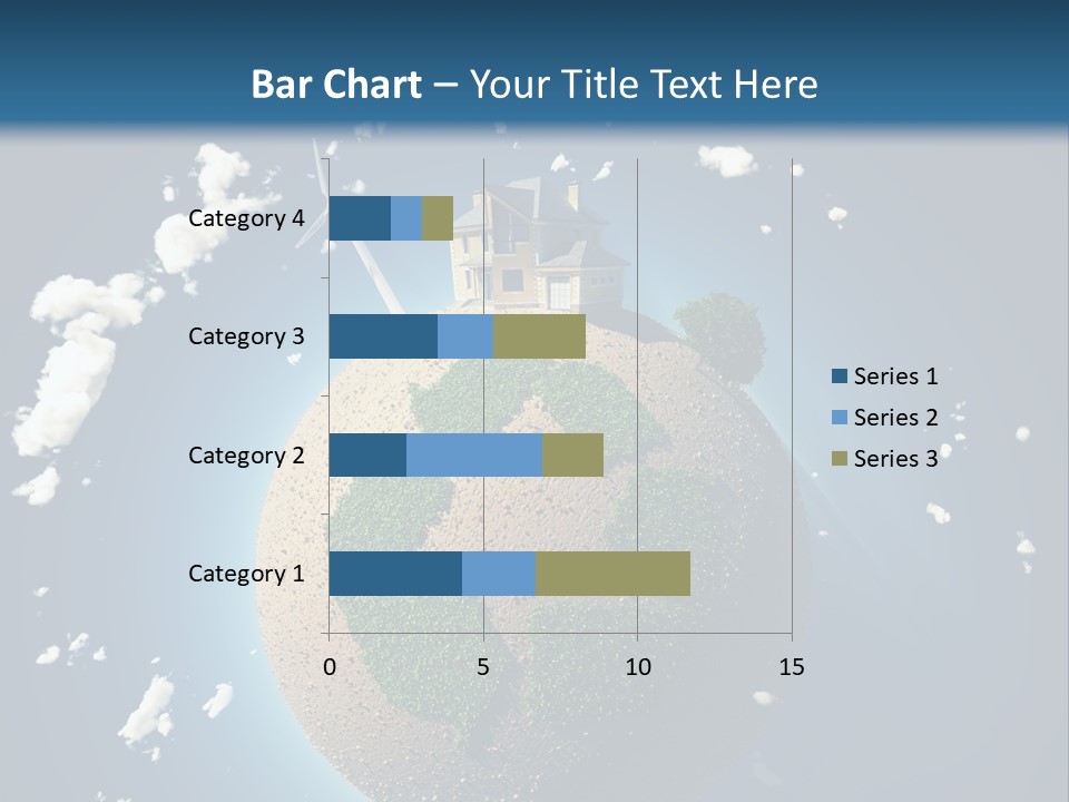 Green Farm Aerial PowerPoint Template