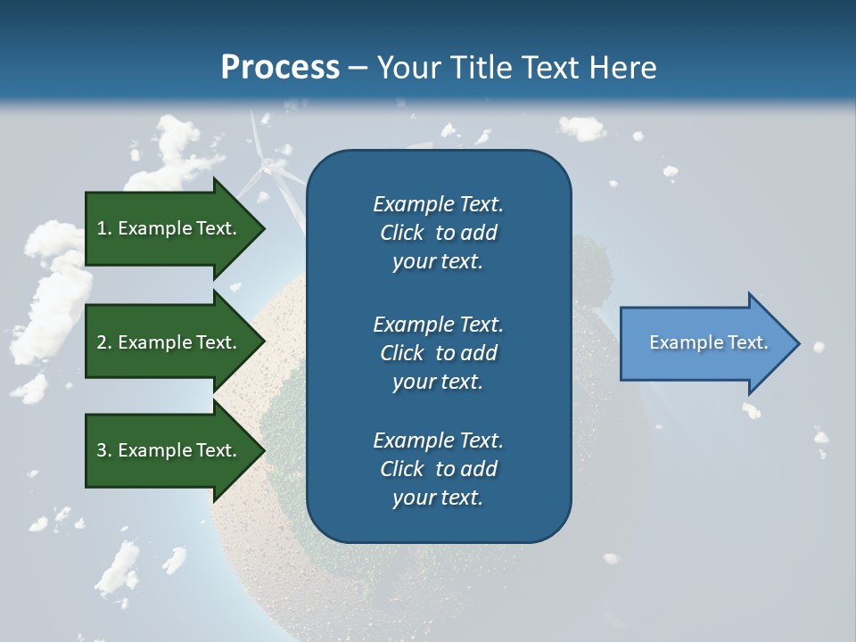 Green Farm Aerial PowerPoint Template