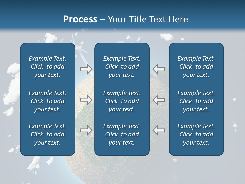 Green Farm Aerial PowerPoint Template