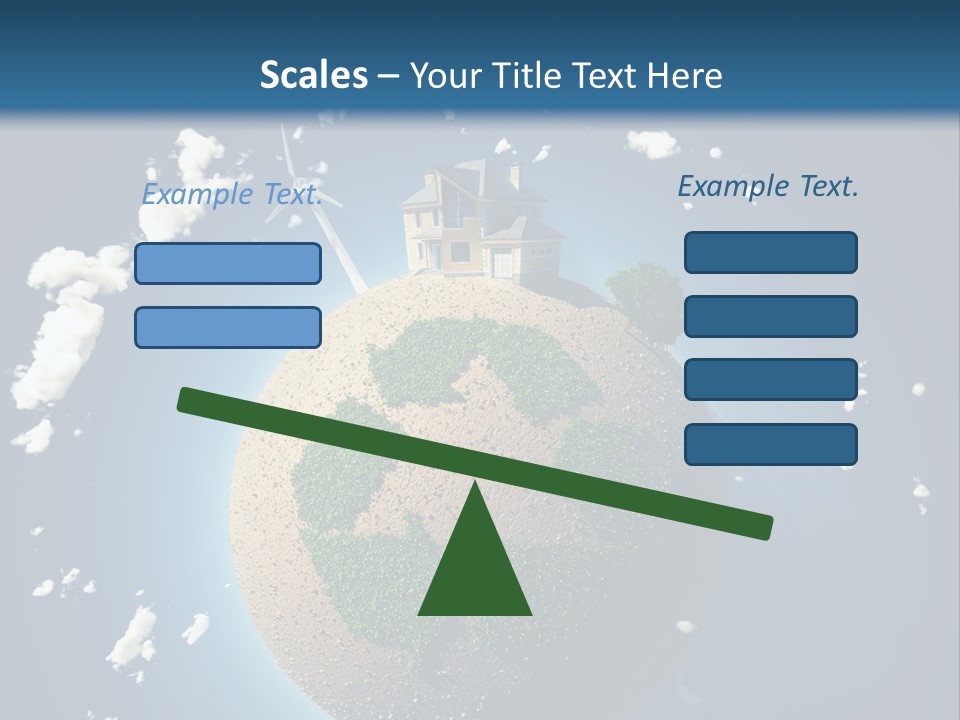 Green Farm Aerial PowerPoint Template