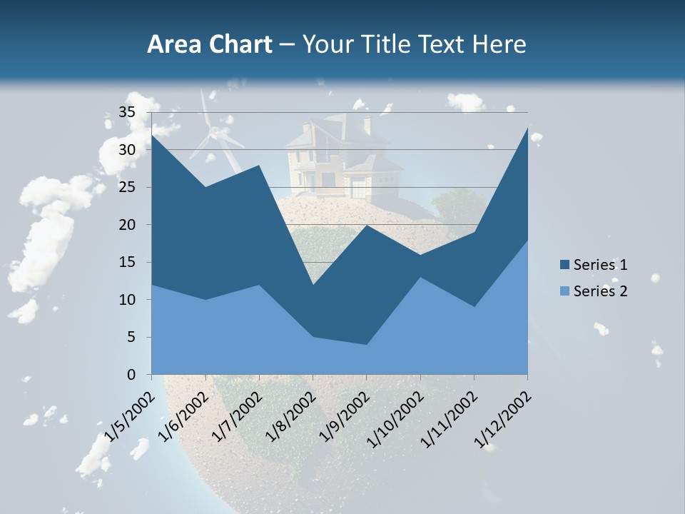 Green Farm Aerial PowerPoint Template
