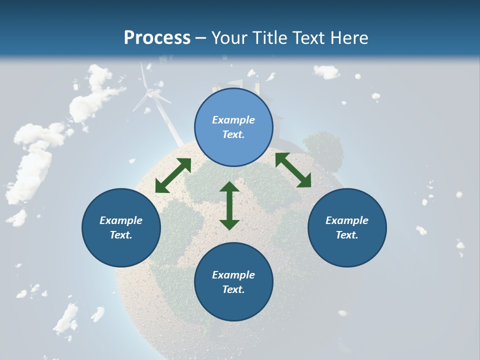 Green Farm Aerial PowerPoint Template