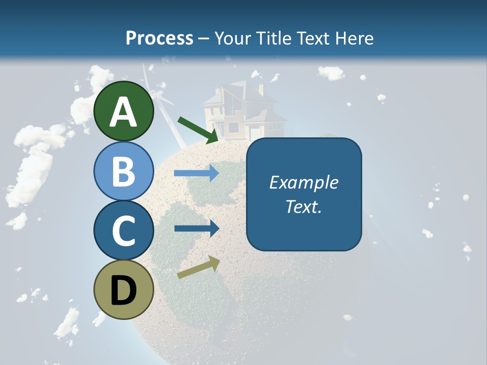 Green Farm Aerial PowerPoint Template