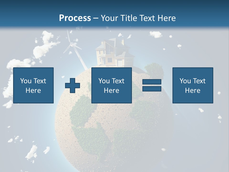 Green Farm Aerial PowerPoint Template