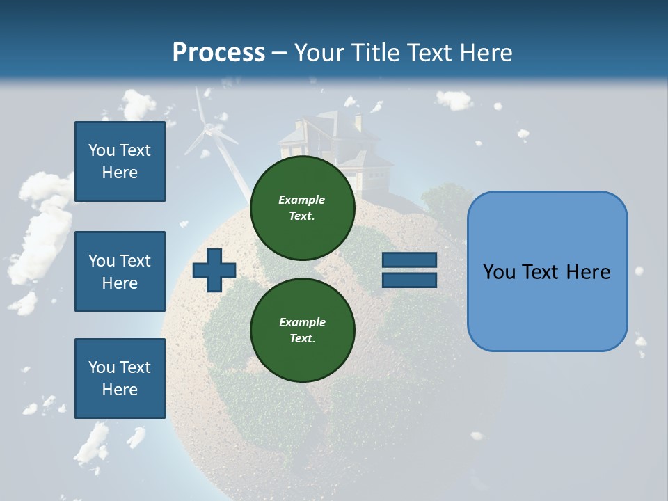 Green Farm Aerial PowerPoint Template