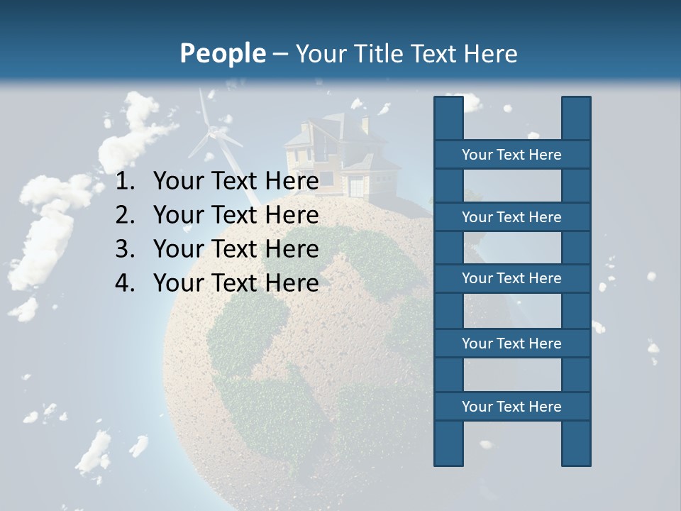 Green Farm Aerial PowerPoint Template